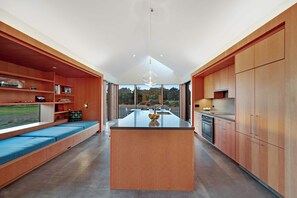 Interior - Luxe architectural gem with ocean & golf views and private hot tub (Sea Ranch)