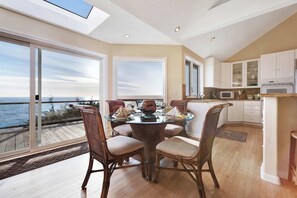 Dining - Oceanfront home with private hot tub, views, & close beach access (Gualala)