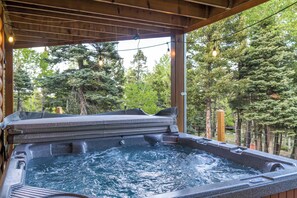 Baignoire à remous extérieure