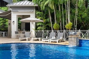 Outdoor pool - New Luxe Super Villa by The Glam Homes (Plantation)