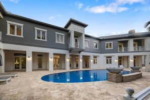 Outdoor pool - New Luxe Super Villa by The Glam Homes (Plantation)