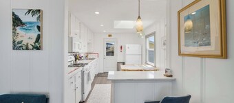 Steps to Sand! Coastal Retreat w/ Fire Pit & Views