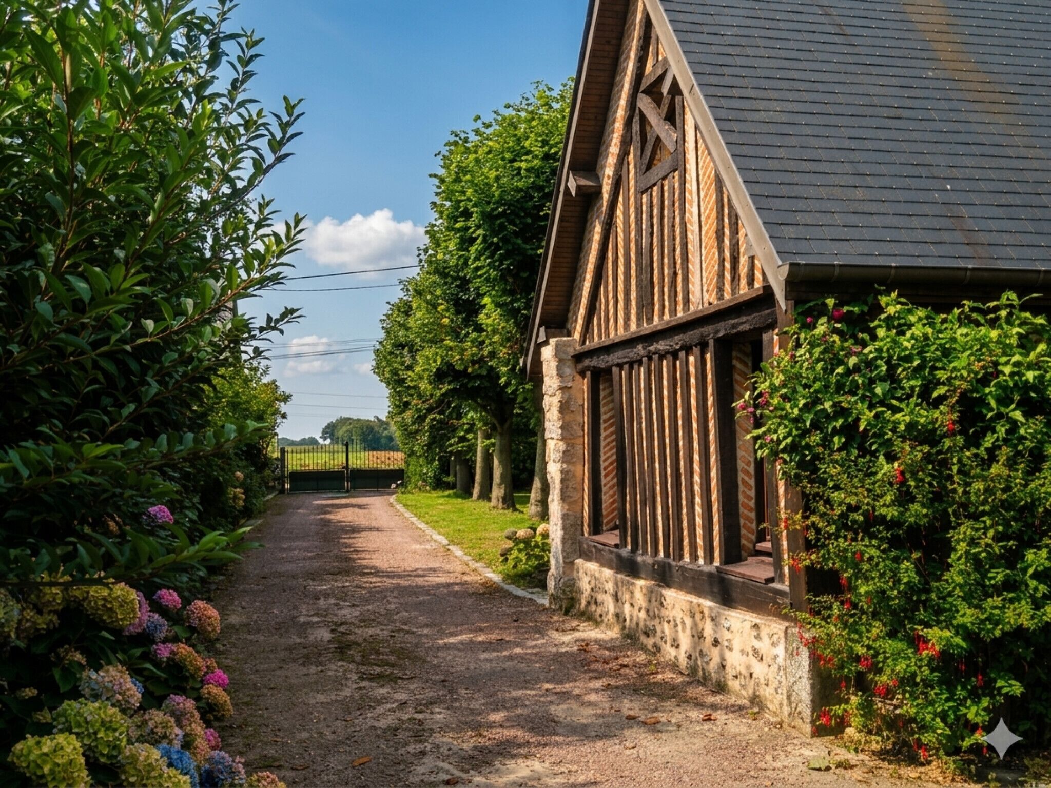 Enceinte de l’hébergement