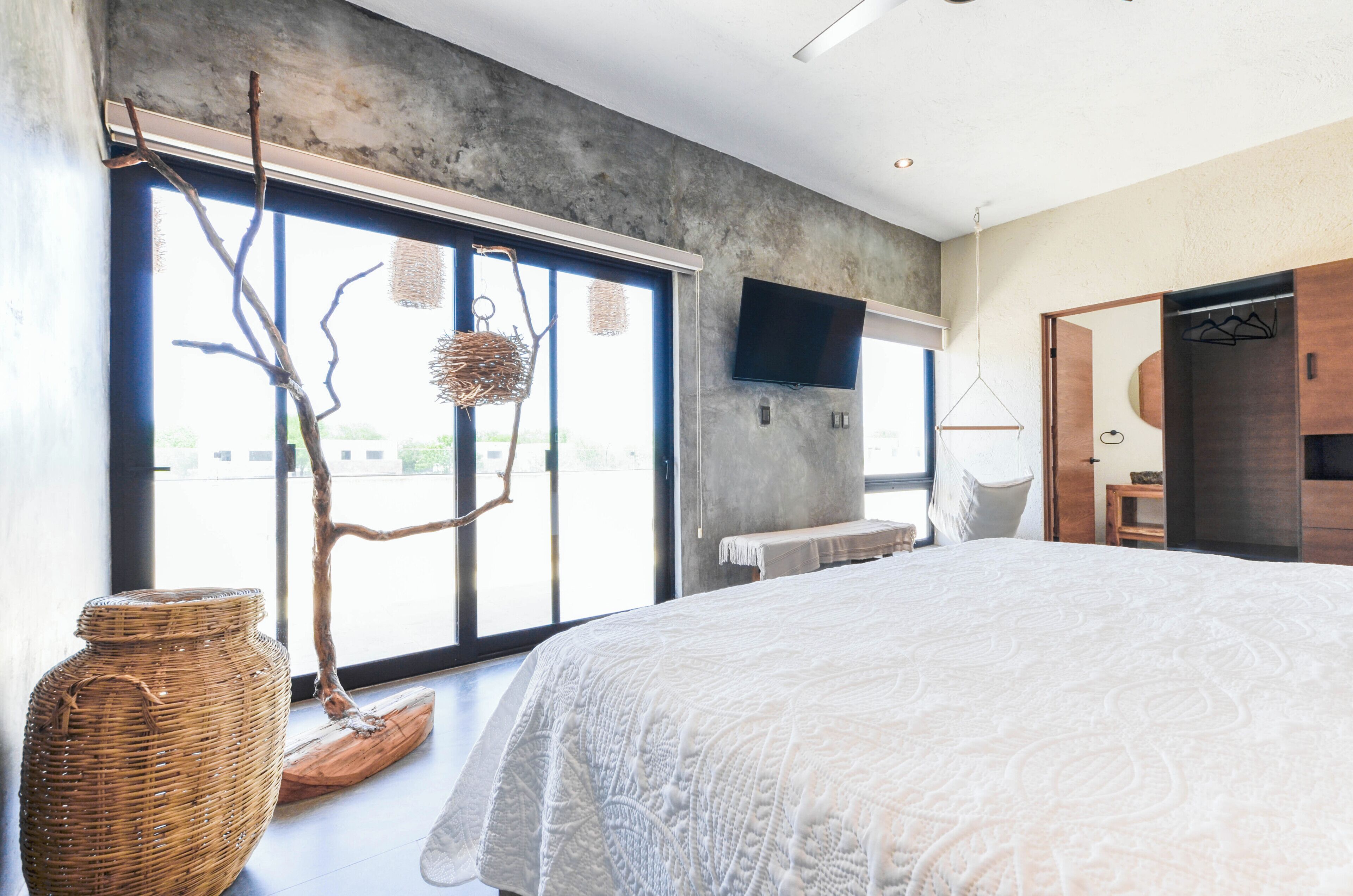 Comfort villa, uitzicht op zwembad