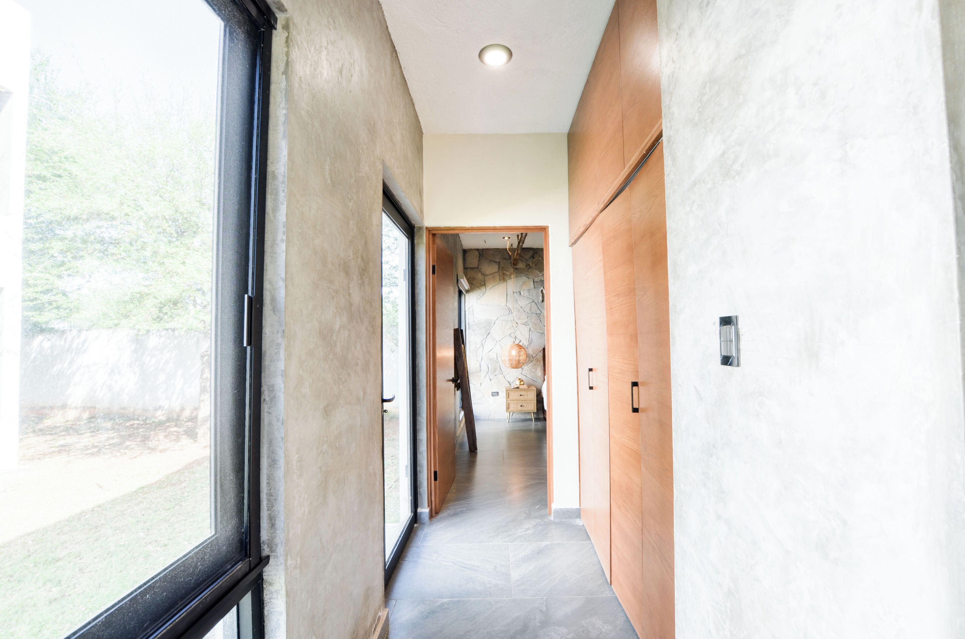 Comfort villa, uitzicht op zwembad