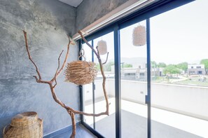 Villa Confort, vista a la alberca | Balcón