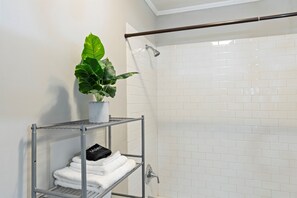 Shower, towels - Farmhouse | Deck Space | Close to downtown (Wilmington)