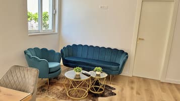 Leilighet – deluxe, ikke-røyk, privat bad | Oppholdsområde