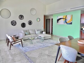 Living area - Penthouse B Pichilingue - Esmeralda (Acapulco de Juárez)