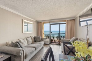 TV - Oceanfront Condo with Lazy River (Myrtle Beach)