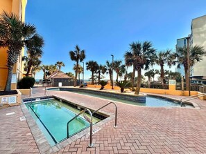 Pool - Oceanfront Condo with Lazy River (Myrtle Beach)