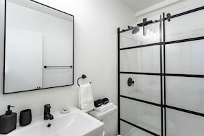 Hair dryer, towels