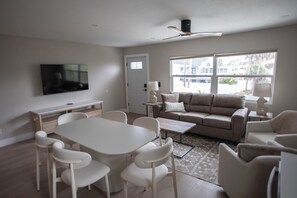 Family Duplex, Beach View | Living area - The Finn  (Fort Myers Beach)