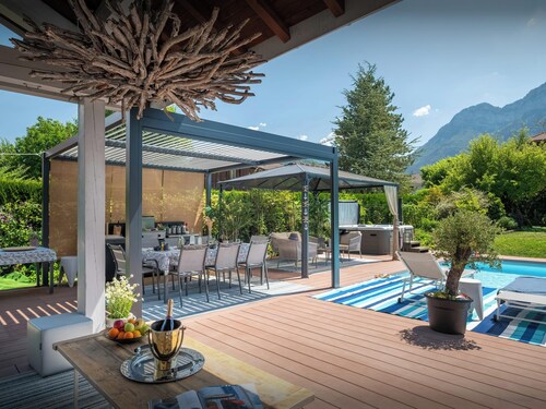 Villa Eau Bleue - Lac d Annecy - piscine - OVO Network