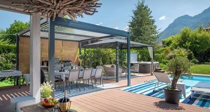 Villa Eau Bleue - Lac d Annecy - piscine - OVO Network