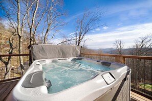 Idromassaggio all'aperto