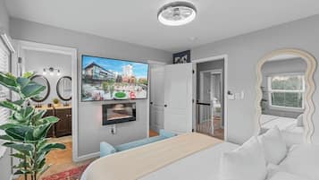 3 quartos, ferros/tábuas de passar roupa, Wi-Fi, roupa de cama