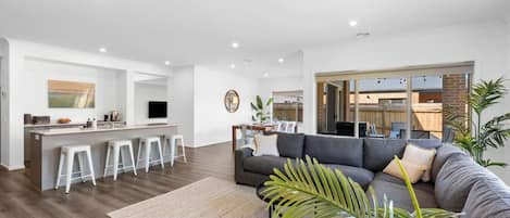 TV, table tennis, books, offices