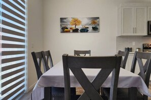 Dining - Central A/C home, Garage parking (Calgary)