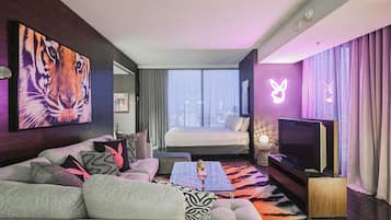 1 slaapkamer, een bureau, een strijkplank/strijkijzer, gratis wifi