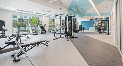 Landing | Stunning 2BD, Yoga Studio, Courtyard