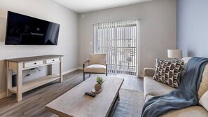 Smart TV - Landing | Incredible 1BD, Clubhouse, Gym (Denton)