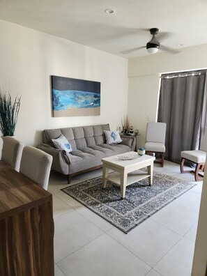 Living area - Amazing Apartment! Location + Comfort + Style (pets friendly) (Puerto Vallarta)