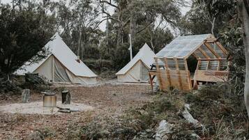 Overnattingsstedets uteområder