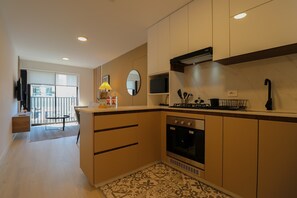 Fridge, microwave, oven, stovetop - w* | Modern & Cozy 2BR in the Heart of San Isidro (San Isidro)