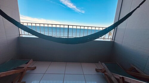 Beachfront apartment, morning sun, best location.