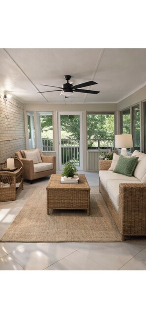 Living area - Salt & Magnolia Haven - Savannah Retreat w/ Pool, Spa & Game Room (Savannah)