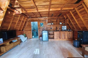 Living area - D'Cabin Villa Uluwatu (Pecatu)