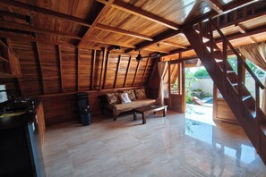 Living area - D'Cabin Villa Uluwatu (Pecatu)