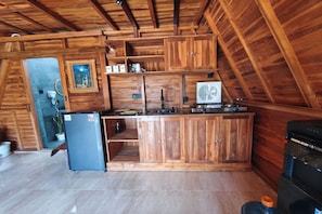 Cabana | Cozinha privada | Chaleira elétrica