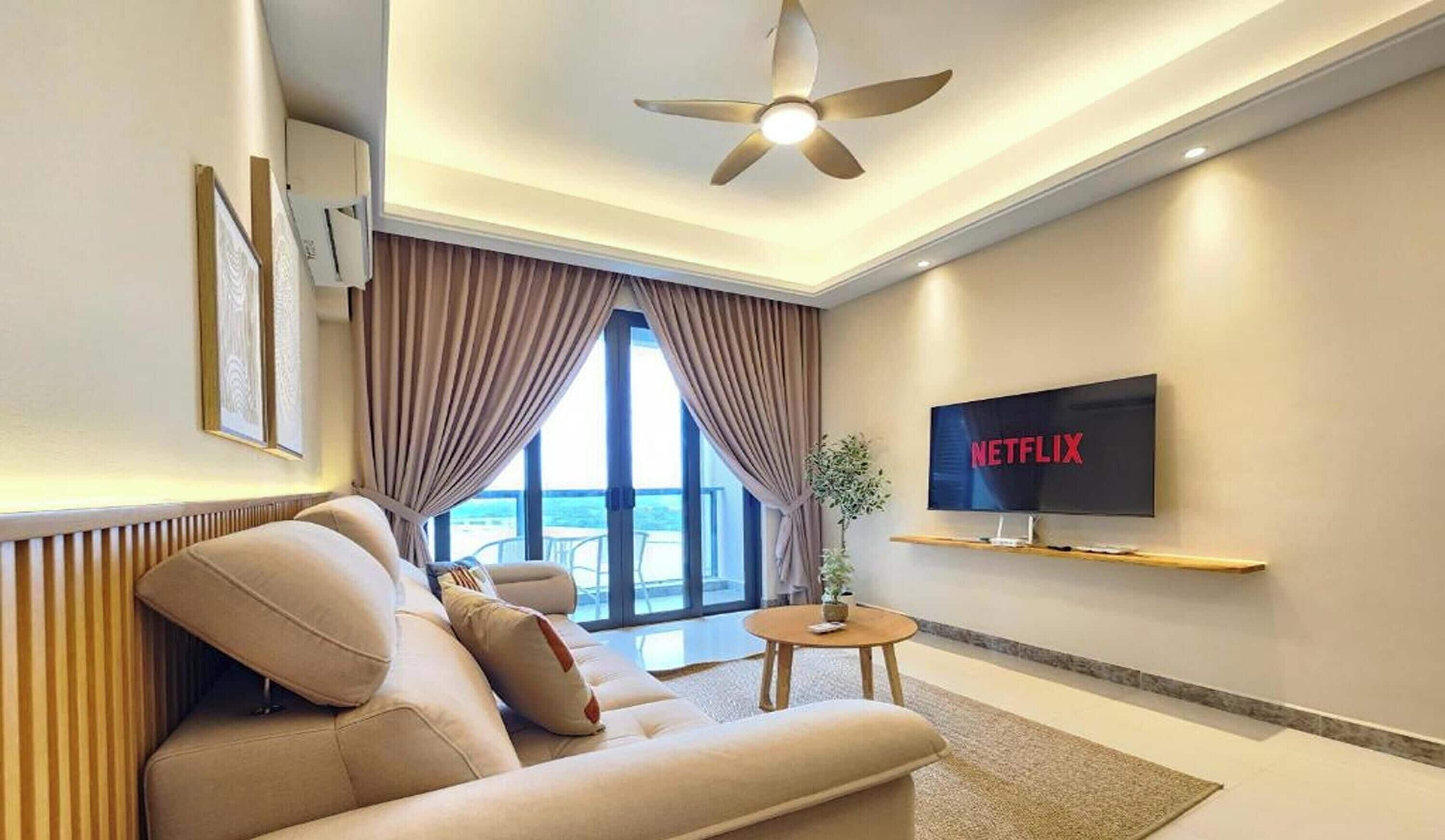 Apartment, 3 Bedrooms, Sea View | View from room