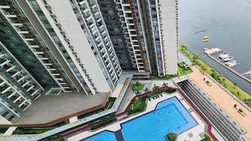 Apartment, 3 Bedrooms, Sea View | View from room