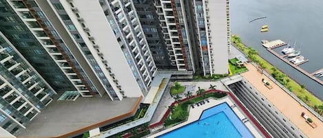 Apartment, 3 Bedrooms, Sea View | View from room