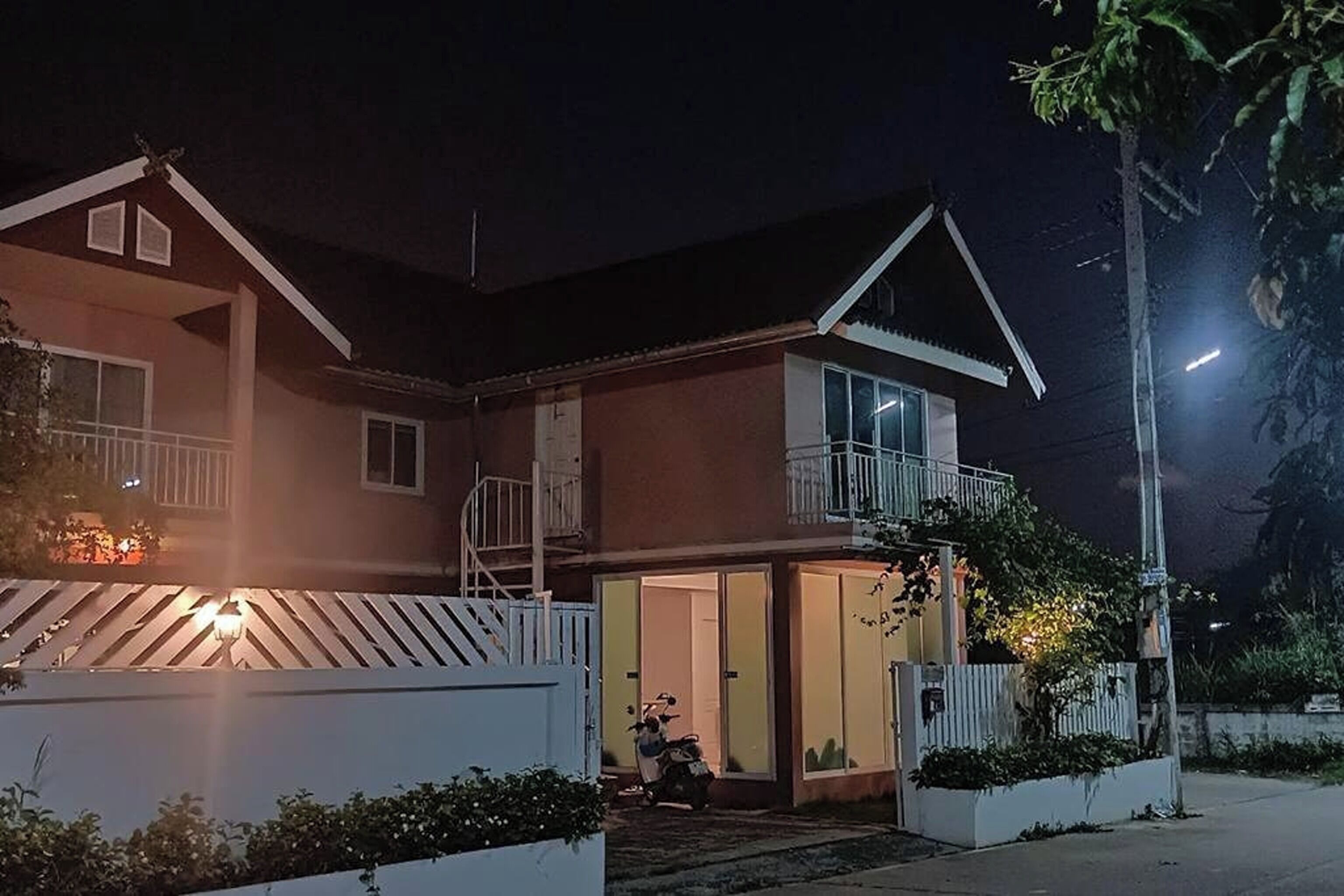 Fassade der Unterkunft