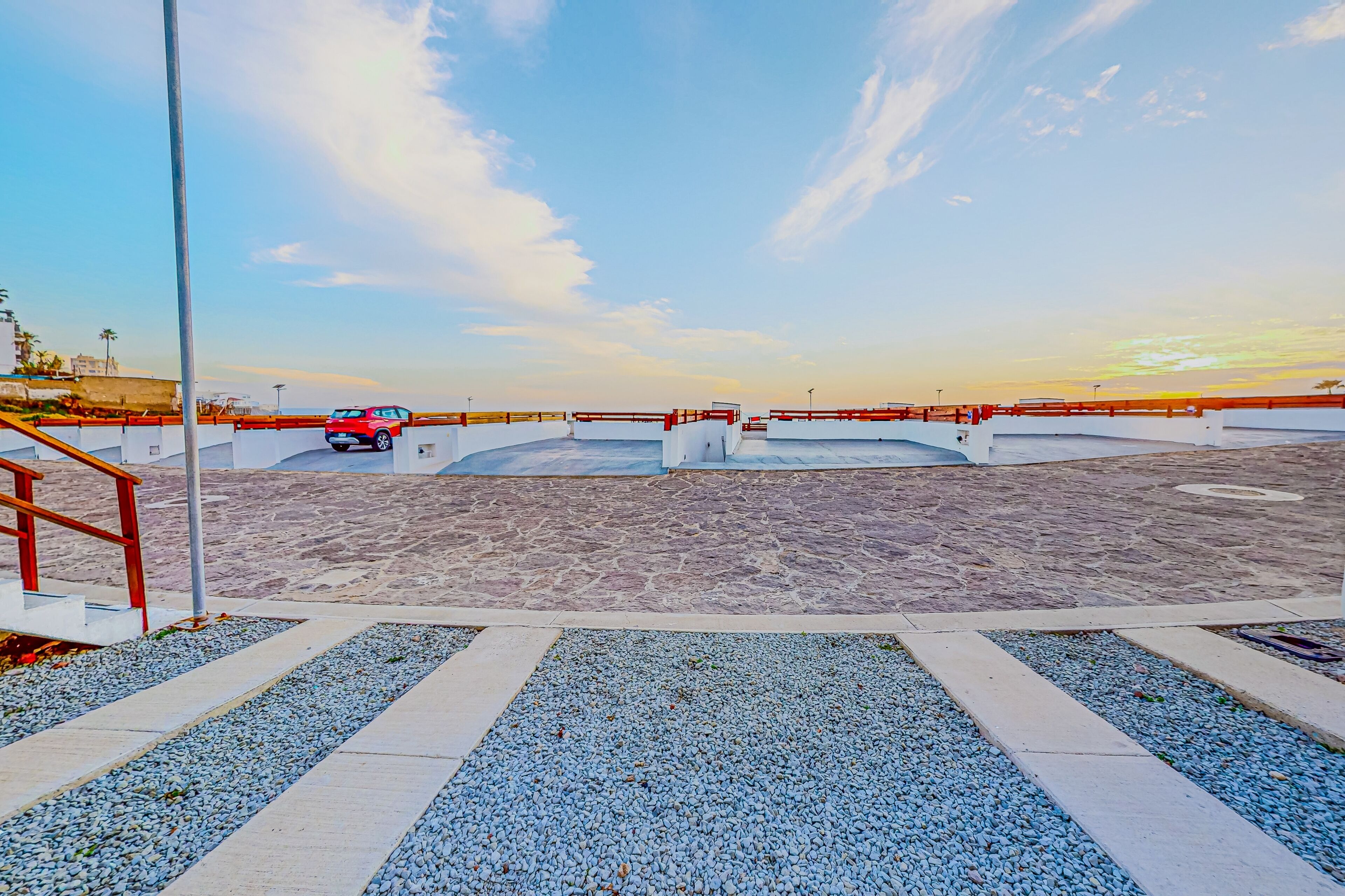 Terrain de l’hébergement 