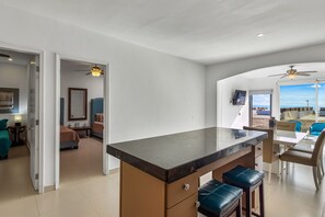 Dining - Dog-friendly beachfront villa with pool & hot tub access plus rooftop deck (Rosarito)