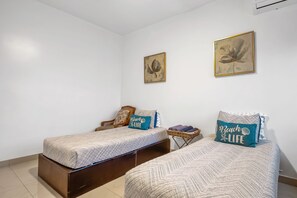 Wifi gratis y ropa de cama