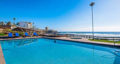 Dog-friendly ocean-view villa with patio, outdoor pool, streaming, partial AC