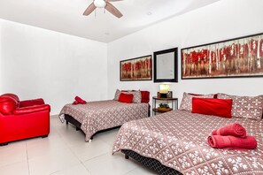 Wi-Fi de cortesia, roupa de cama