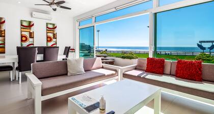 Serene dog-friendly villa with impressive views, outdoor pool, private patio, AC