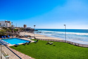 Pool - Serene dog-friendly villa with impressive views, outdoor pool, private patio, AC (Rosarito)