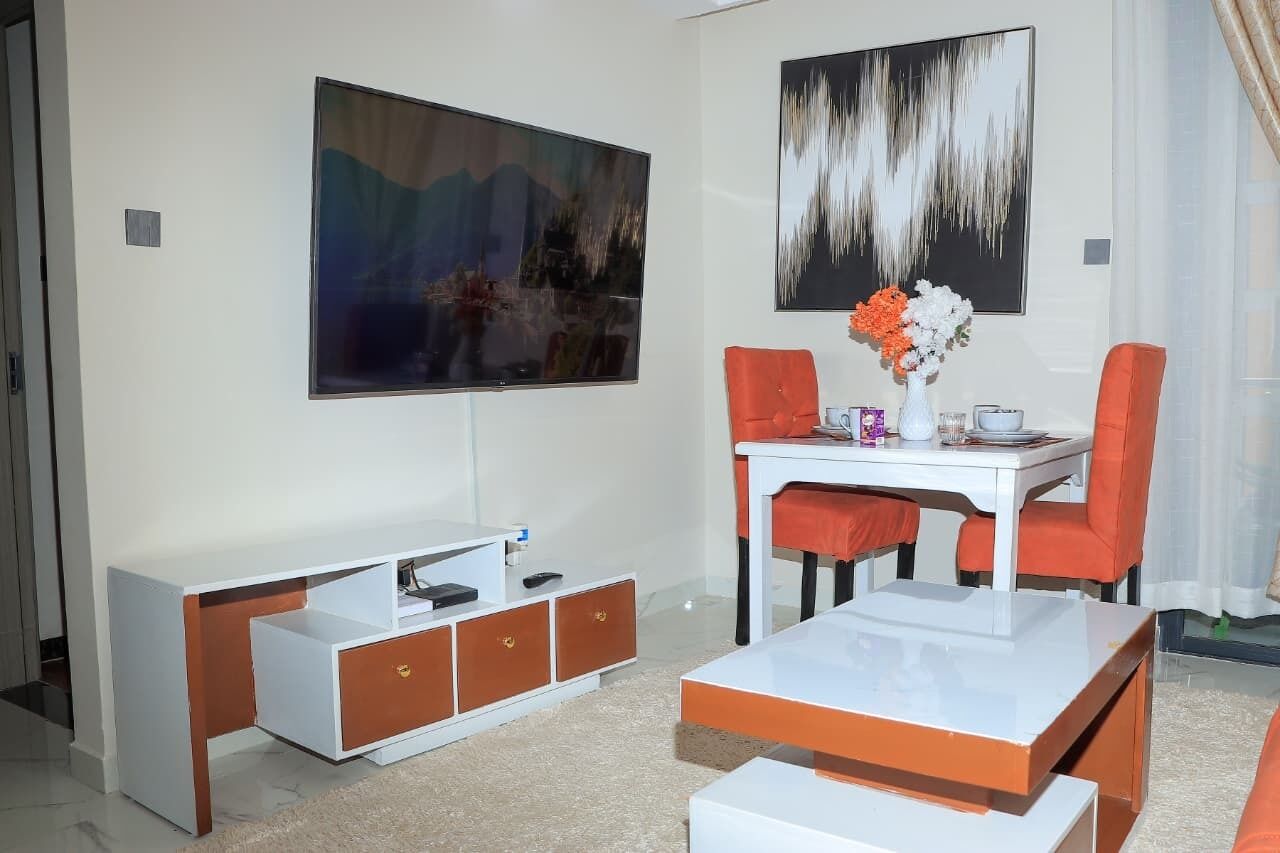 Business Apartment, City View | Ruang tamu