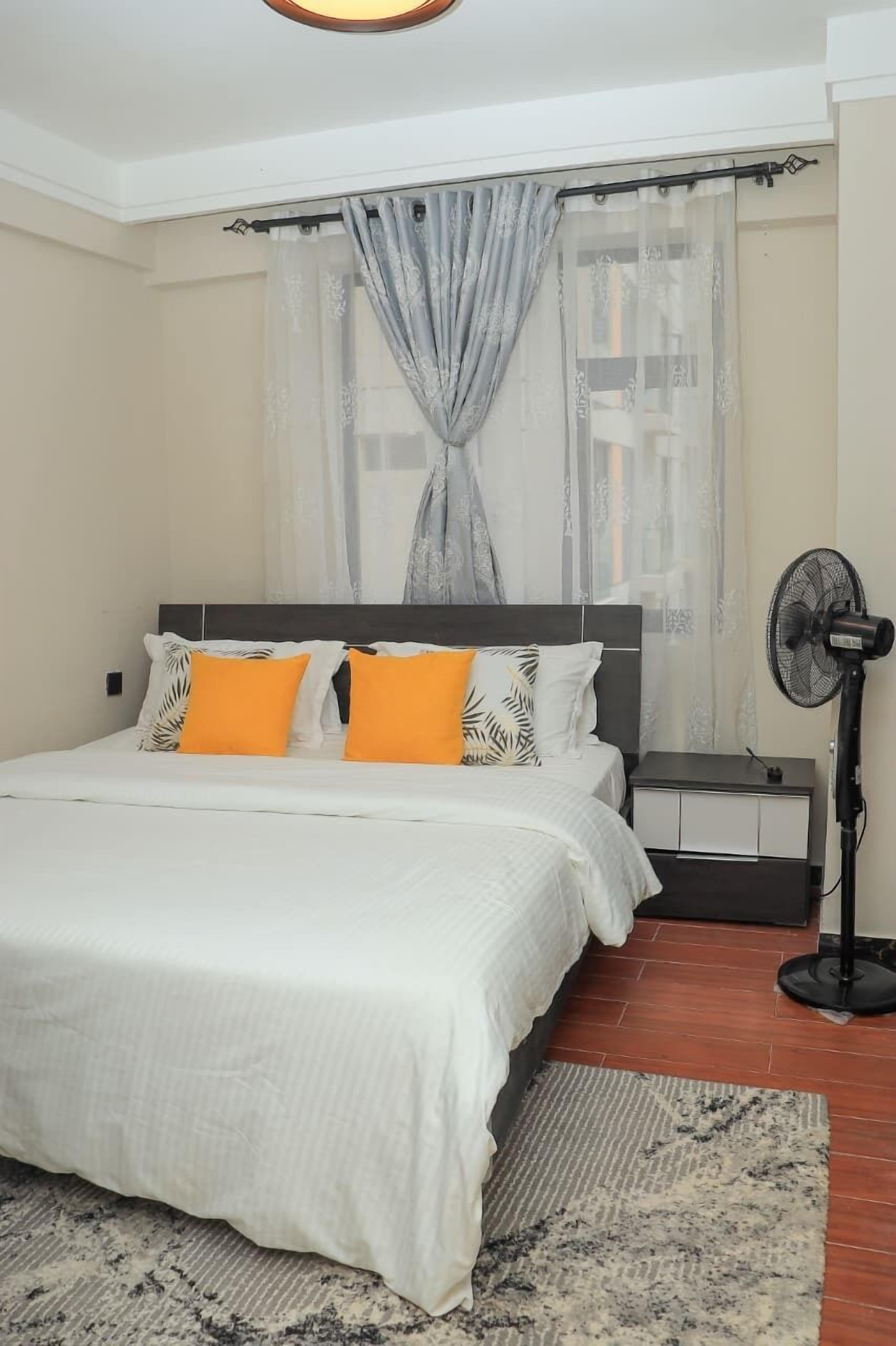 Business-Apartment, Stadtblick