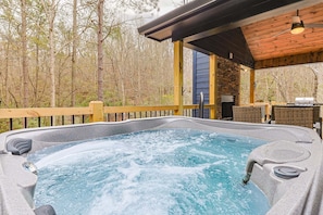 Bain à remous extérieur
