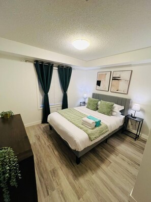 Apartment, 2 Bedrooms, Accessible, Fireplace | 2 bedrooms - Modern Comfort in Edmonton's Heart, 2 Bedroom Apartment (Edmonton)