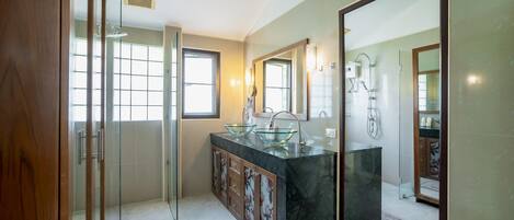 Shower, hair dryer, bidet